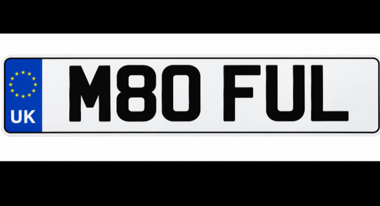 Personalised Registration Number Plates