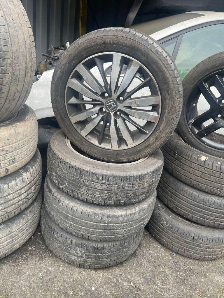 2015 Honda Jazz 16'' Inch Alloy Wheel With Tyre x4 – 185/55R16