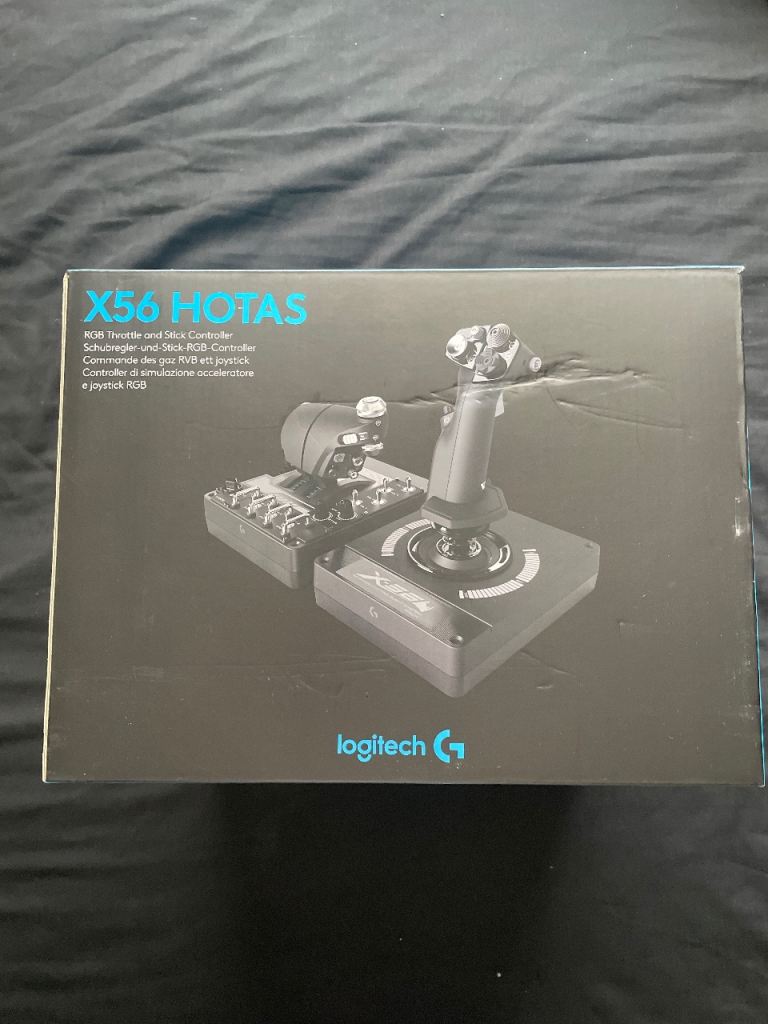 Logitech X56 HOTAS Flight Stick & Throttle - Used (Like New)