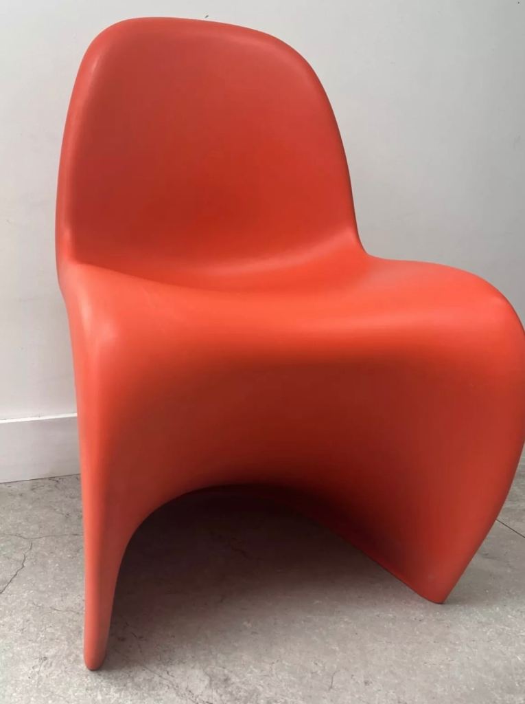 Orange Vernon Vitra Chair