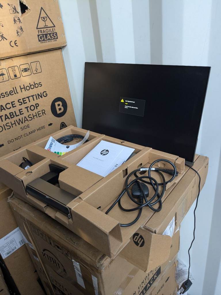 HP 524da - 5 Series - LED monitor - Full HD (1080p) - 24"