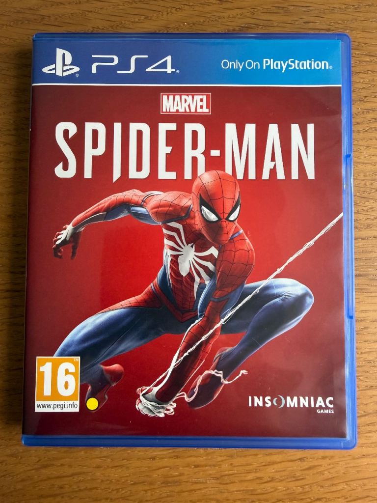 Spiderman PS4 Game - Like New