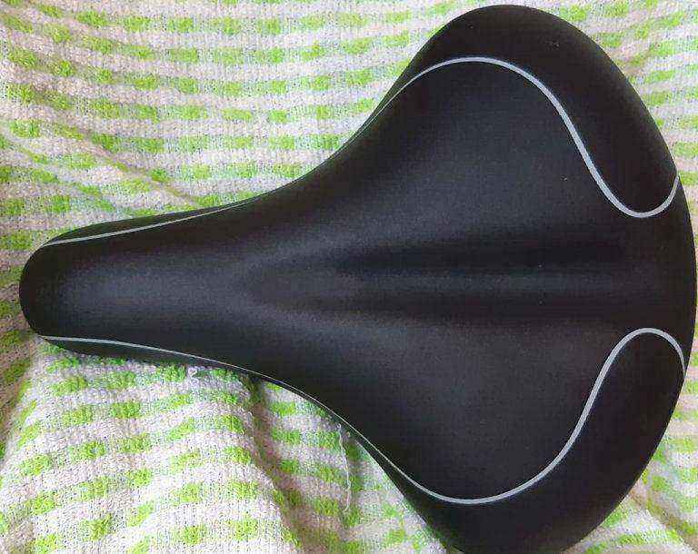 Big bum bike seat saddle springs and gel comfort