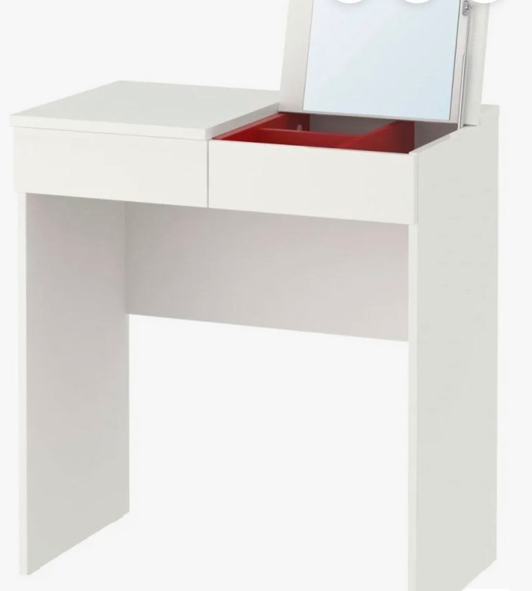 Free. White ikea dressing table