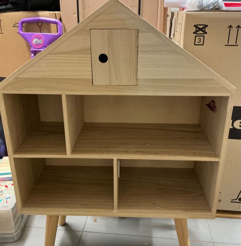 Children’s wooden dolls house