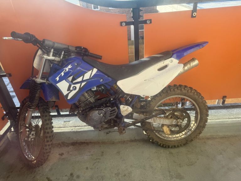 Yamaha TT-R 125 dirt bike.