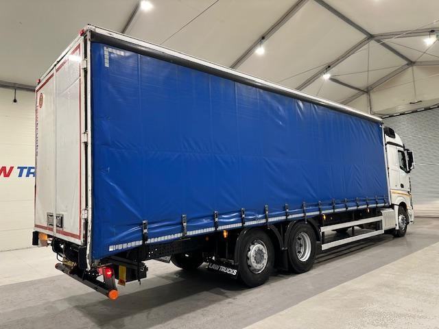 Mercedes Actros 2535 6x2 Sleeper Cab Curtainsider  