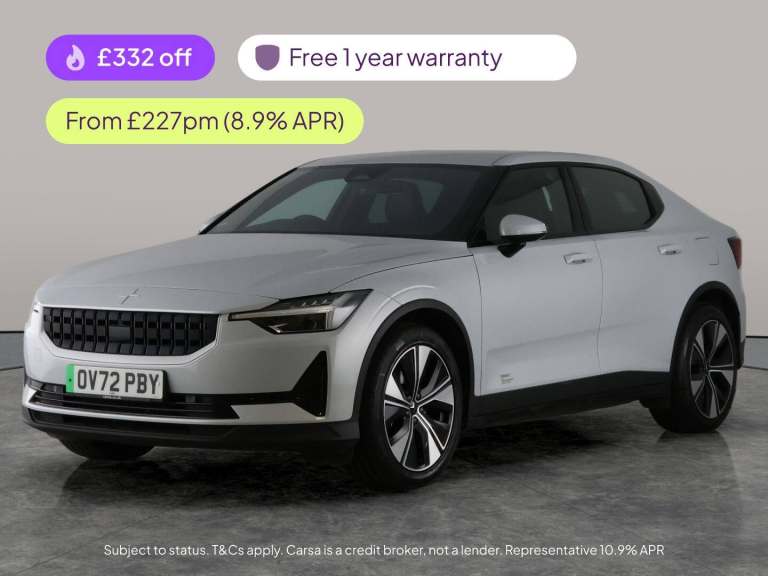 2022 Polestar Polestar 2 Single Motor 69kWh Standard Range Fastback 5dr Electric Auto FWD (231 ps...