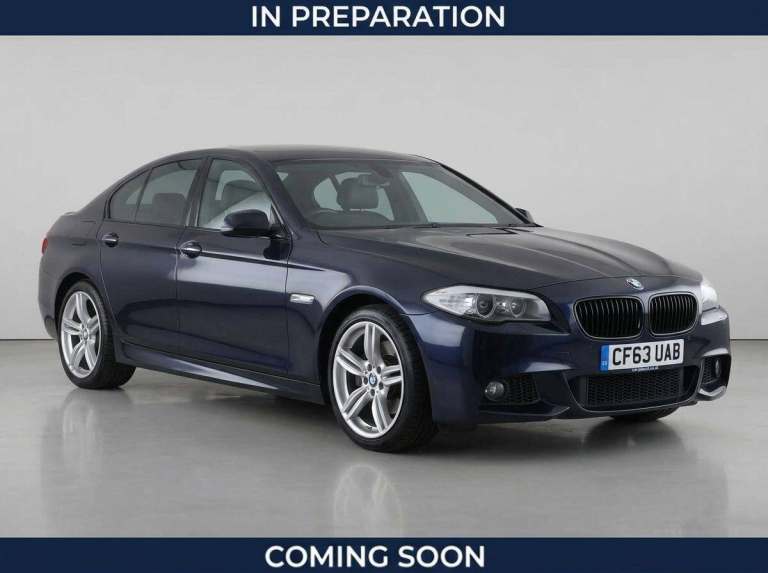2013 BMW 5 Series 520d M Sport 4dr Step Auto SALOON DIESEL Automatic