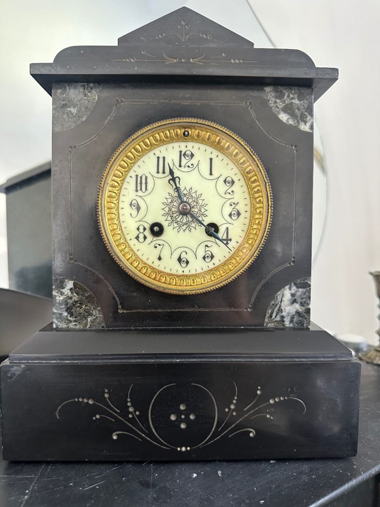 French antique mantel clock 