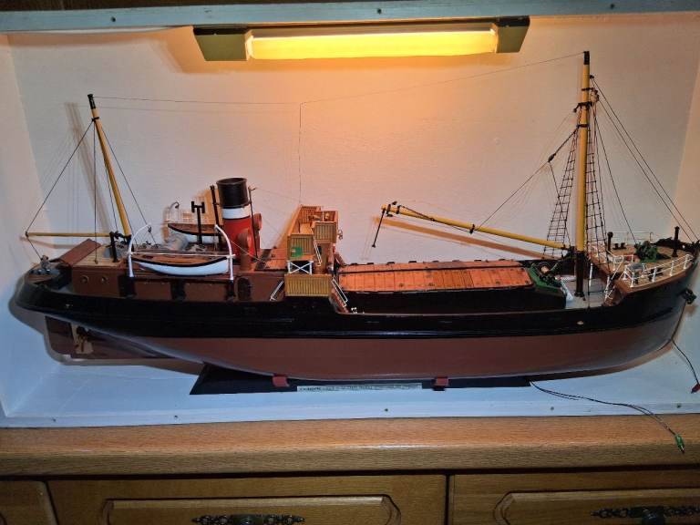 Model boat the SS TALACRE