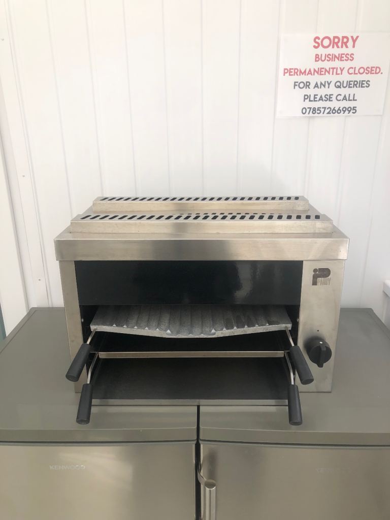 Parry LPG salamander grill. Pizza oven. Grill. Panini machine. 