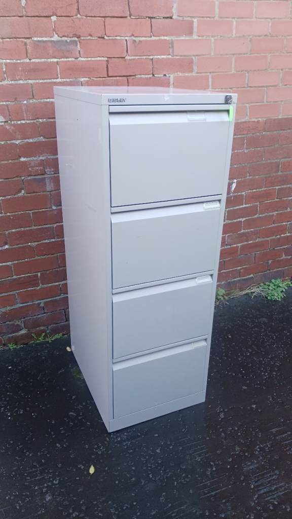 BISLEY 4 DRAW FILING CABINET 
