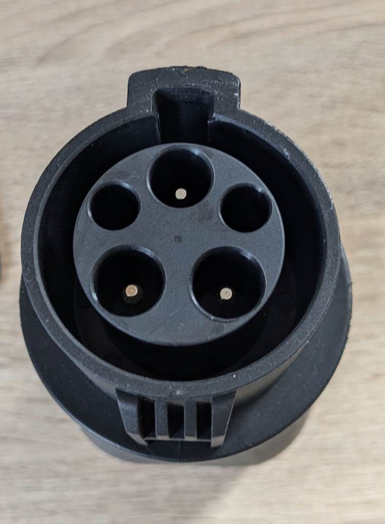 EV Car Charging Adapter Type 1 to Type 2