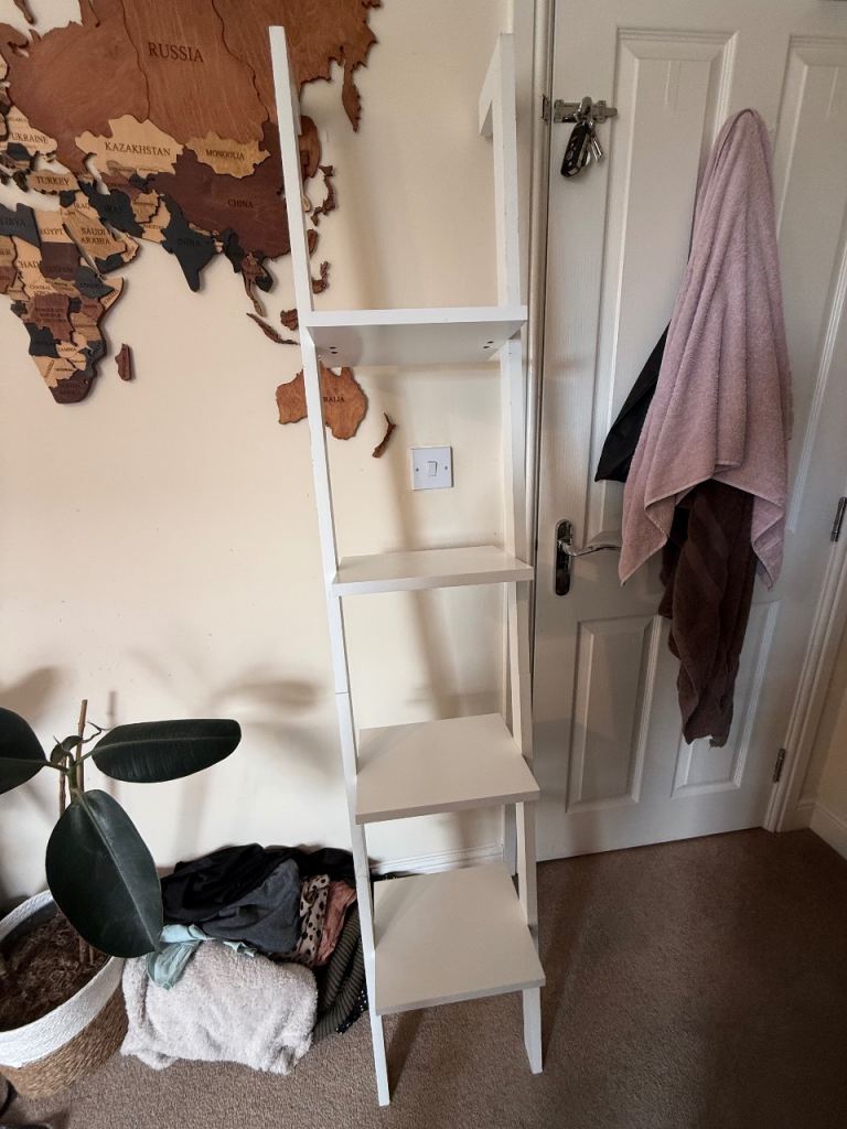 4 tiered shelving unit