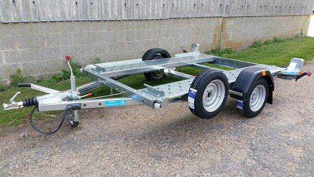 WOODFORD Wide Body Single Axle Trailer 8' x 5' 10" - WBT 009