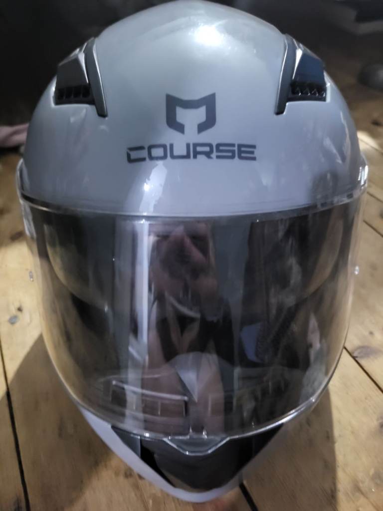 Course raider 2.0 55-56cm small motorbike helmet
