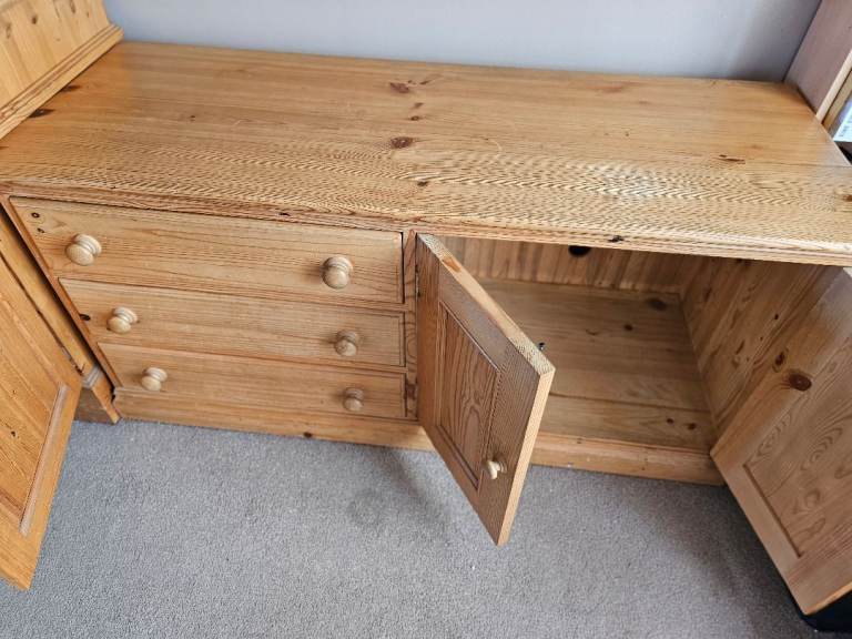 Solid pine cupboard