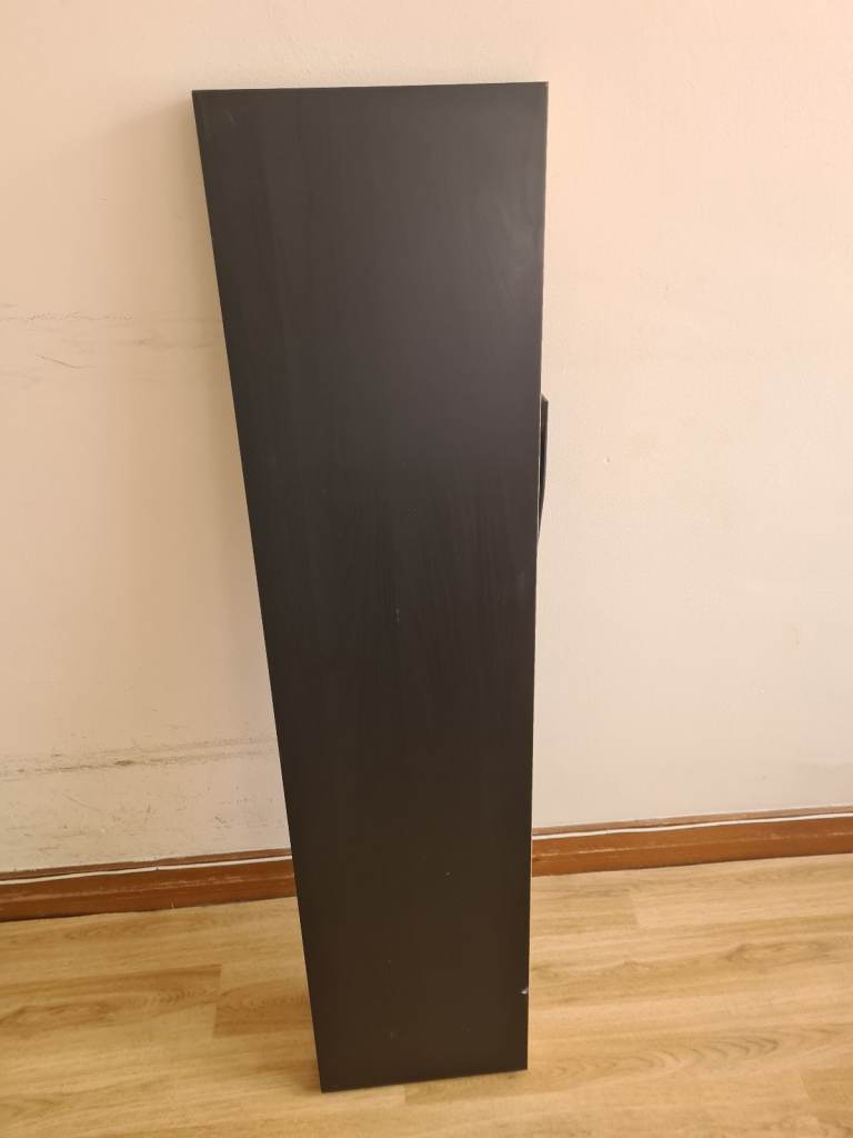 IKEA black shelf 110x26x5 