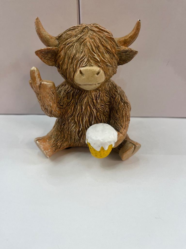 Highland Cow Figurine