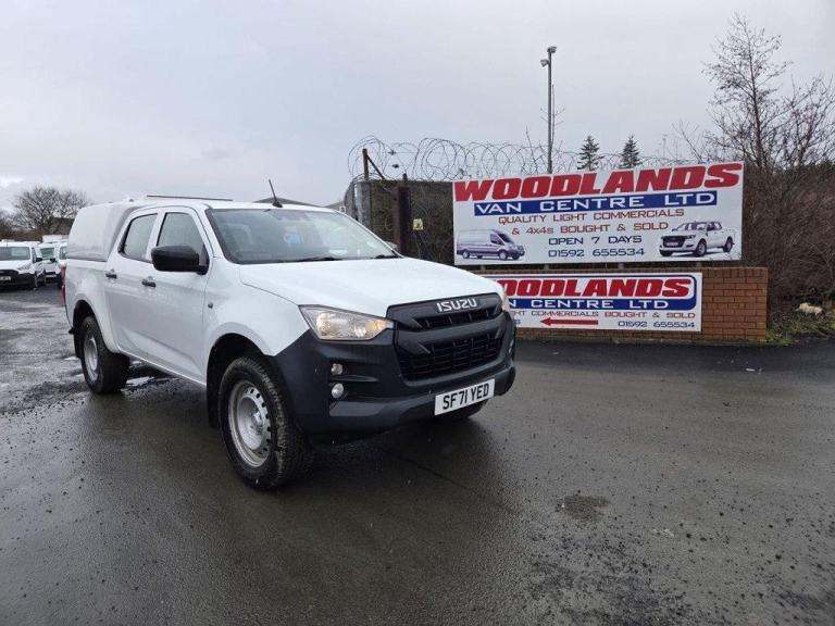  2021 ON 71 PLATE ISUZU D-MAX 4X4 D-CAB PICKUP 164TD ULEZ FREE ZONE