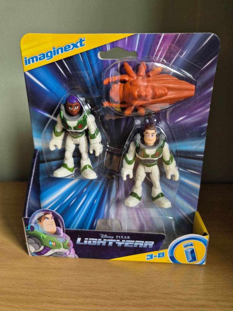 Imaginext Disney Pixar Lightyear Figures – New in Box