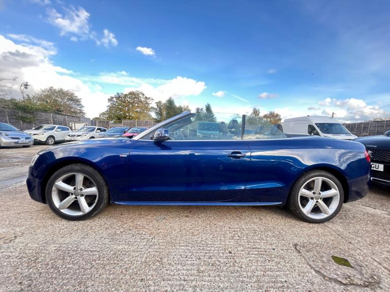 2013 Audi A5 1.8T FSI S Line 2dr Multitronic CONVERTIBLE Petrol Automatic