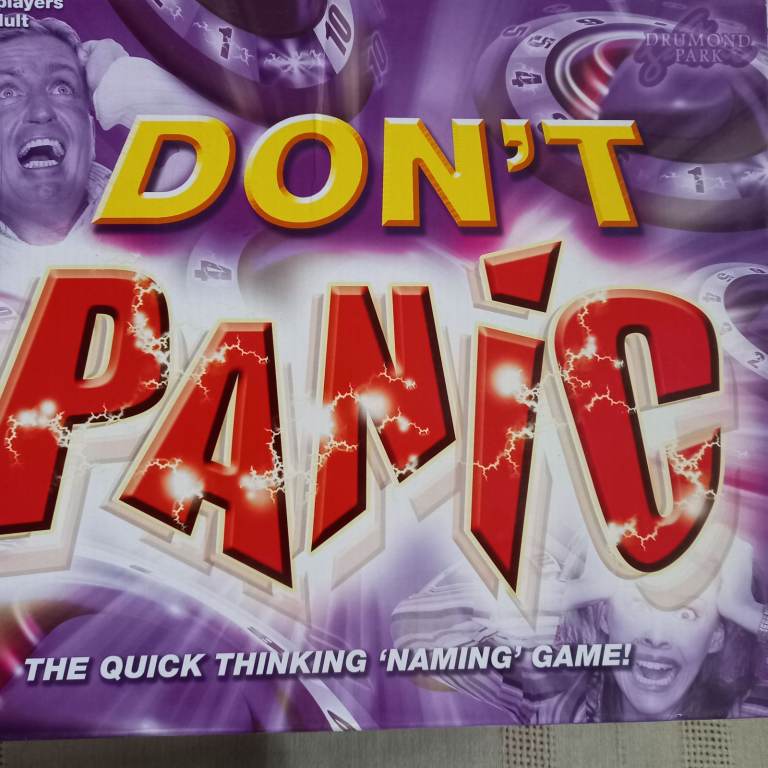 Don't Panic - The quick thinking 'naming' game