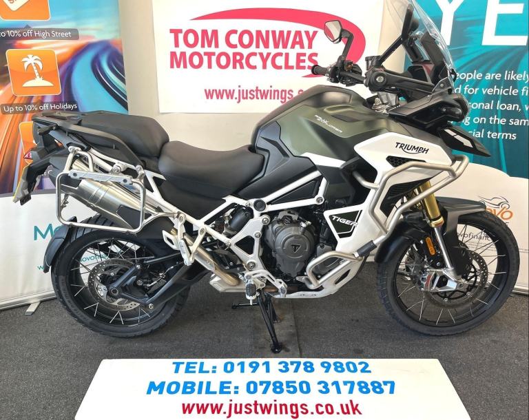 TRIUMPH TIGER 1200 RALLY EXPLORER, 2023(73), 1 OWNER, 5,059 MILES, FSH, £11,995