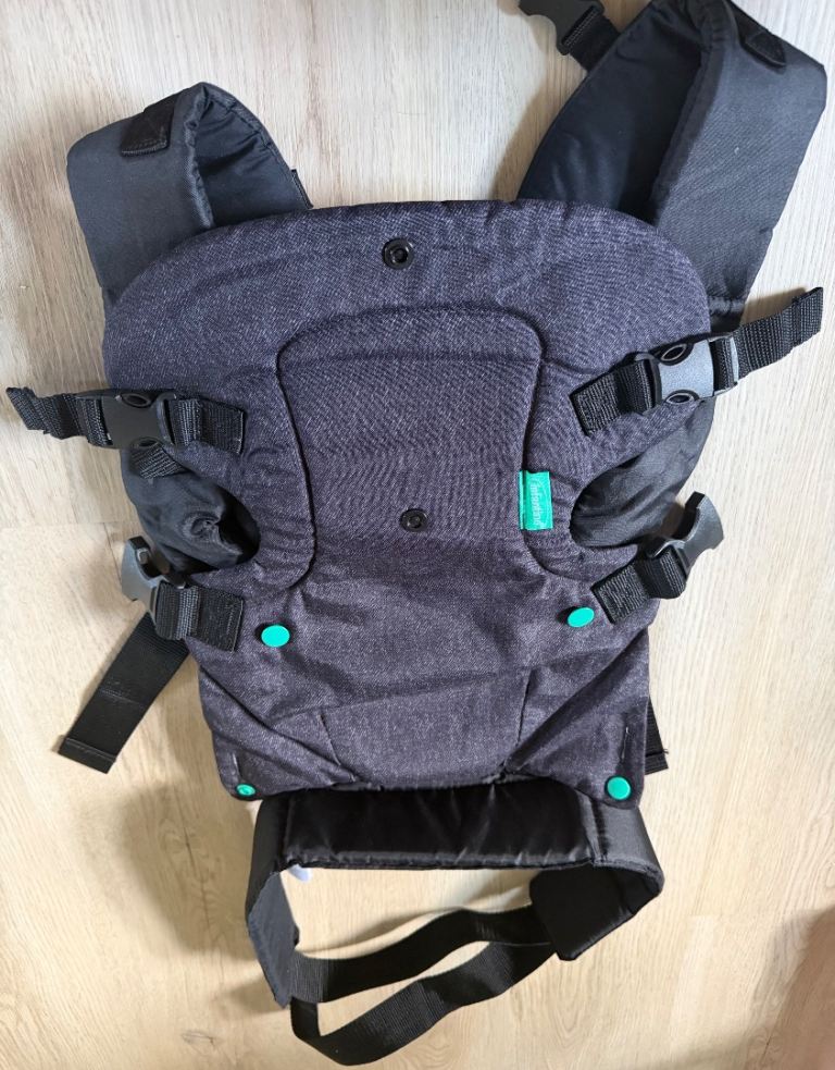 Infantino Flip 4-in-1 Baby Carrier – Black, Good Condition