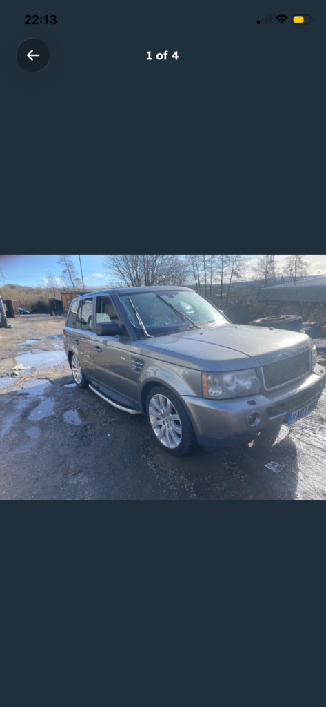 Range Rover breaking 