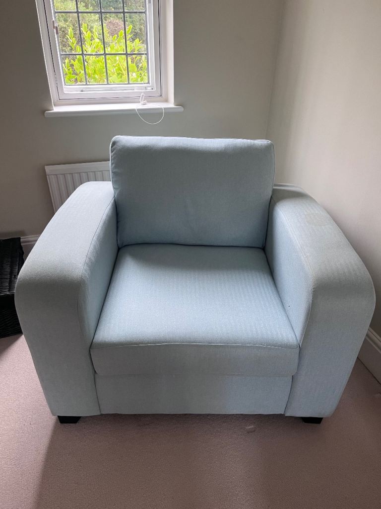 Duck Egg Blue Armchair