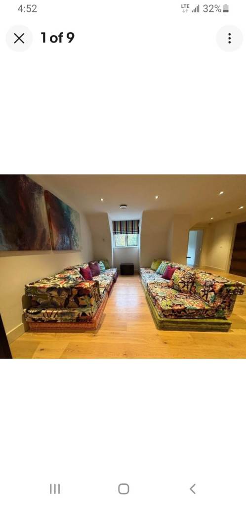 Roche Bobois sectional sofa which is still selling on their website for 50k approx