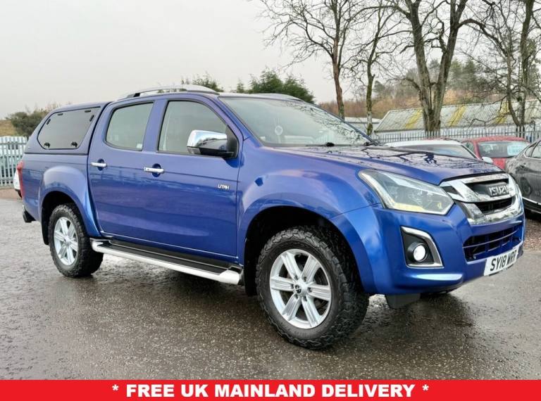 2018 Isuzu D-Max 1.9 TD Utah Pickup DCB 4dr Diesel Automatic 4WD 164 bhp * NO VAT * PICKUP Diesel...