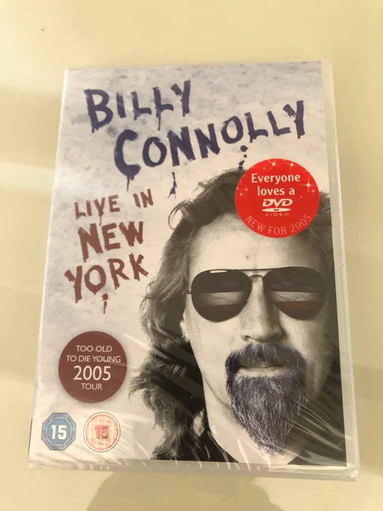 Billy Connolly Unopened DVD