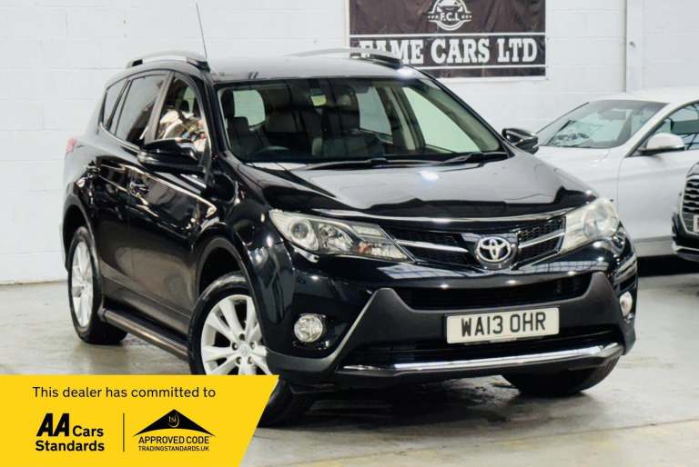 2013 Toyota RAV4 2.2 D-CAT Invincible Auto 4WD Euro 5 5dr ESTATE Diesel Automatic