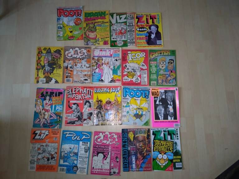 British adult comics compilation
