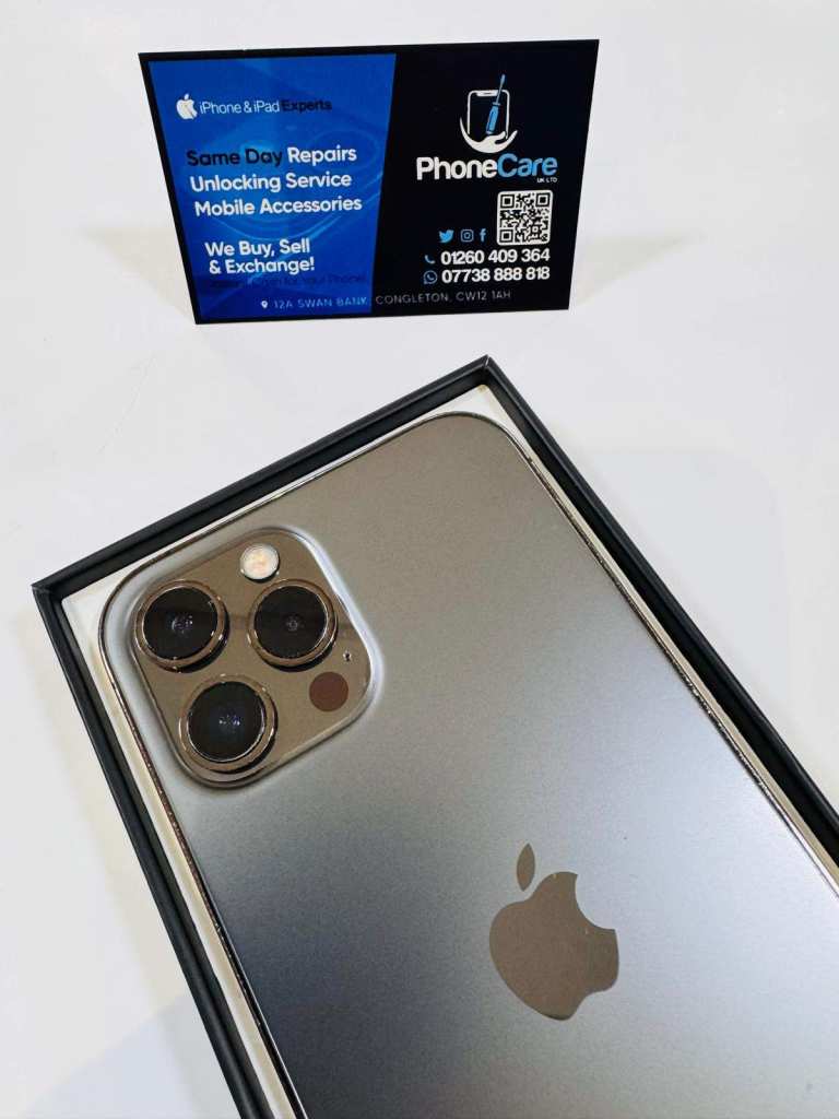 iPhone 12 Pro Max 5G 128GB Unlocked With Warranty