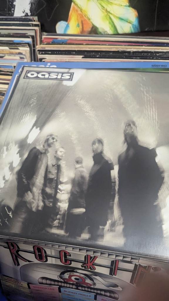Oasis vinyl records from £30-£100 each