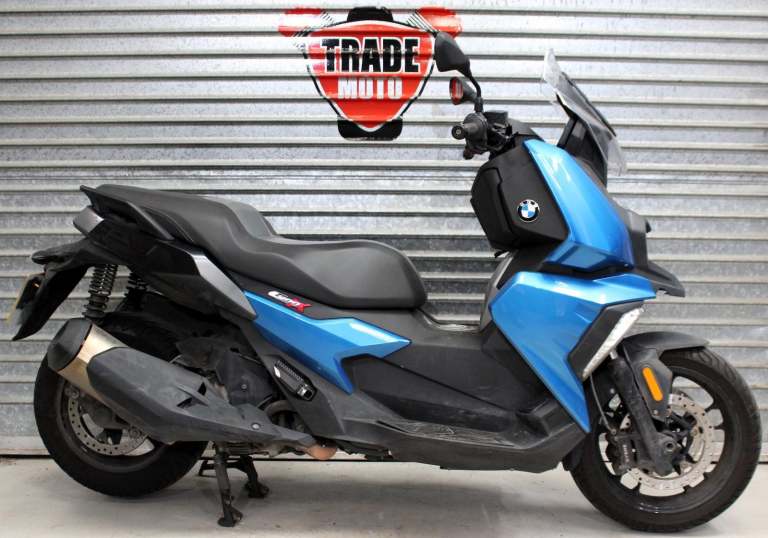 2018 68 BMW C 400 X SE C400X MAXI SCOOTER TRADE SALE 14K NEW MOT TFT SCREEN BLUE