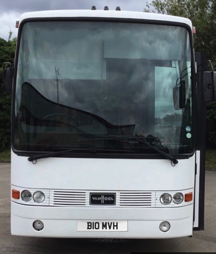 VanHool T8 B10M Volvo Coach Private Number Plate Registration Van Hool Plaxton Irizar Yutong