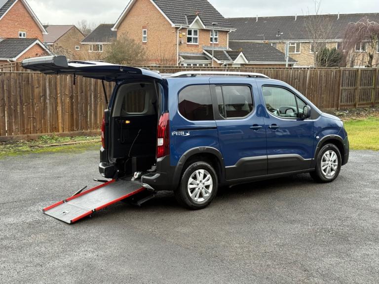 2021 PEUGEOT RIFTER ALLURE 1.2 PETROL WHEELCHAIR ACCESSIBLE VEHICLE (WAV) (ULEZ)