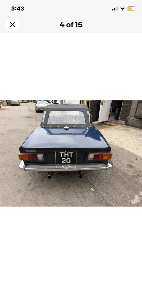 Triumph TR6 1969