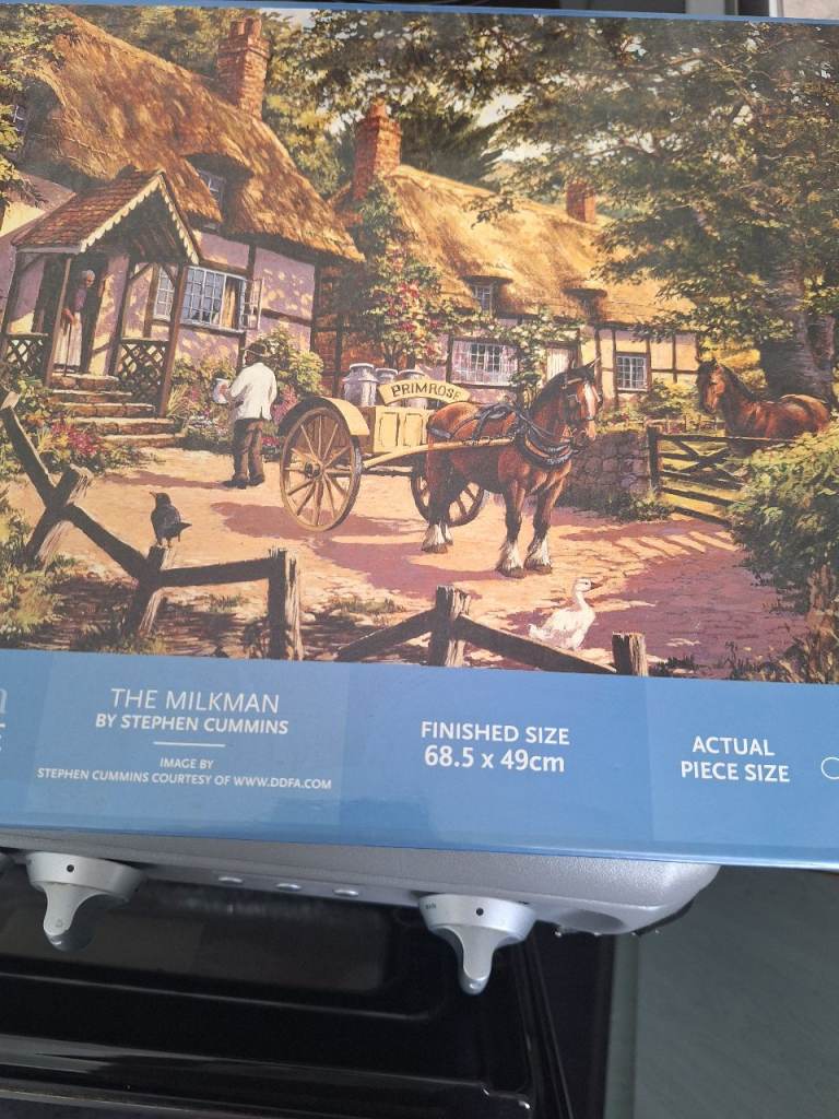 Jigsaw Puzzle 'The Milkman' by Stephen Cummins - New