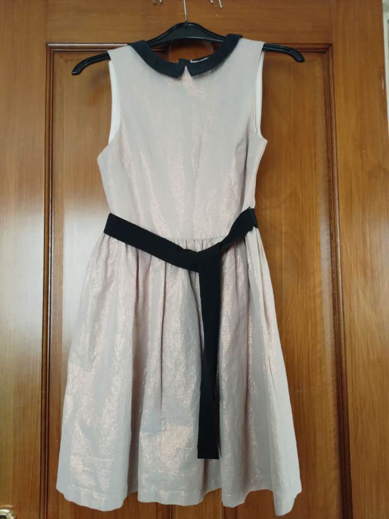 GIRLS DRESS (age 11/12) for special occasion. M&S. Worn once. As new cond.