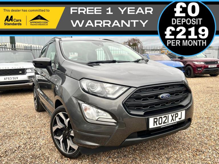 FORD ECOSPORT 1.0T EcoBoost GPF ST-Line SUV 5dr Petrol Manual Euro 6 2021