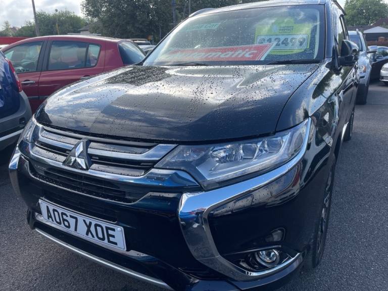 2017 67 MITSUBISHI OUTLANDER 2.0H 12KWH 4H SUV 5DR PETROL PLUG-IN HYBRID CVT 4WD