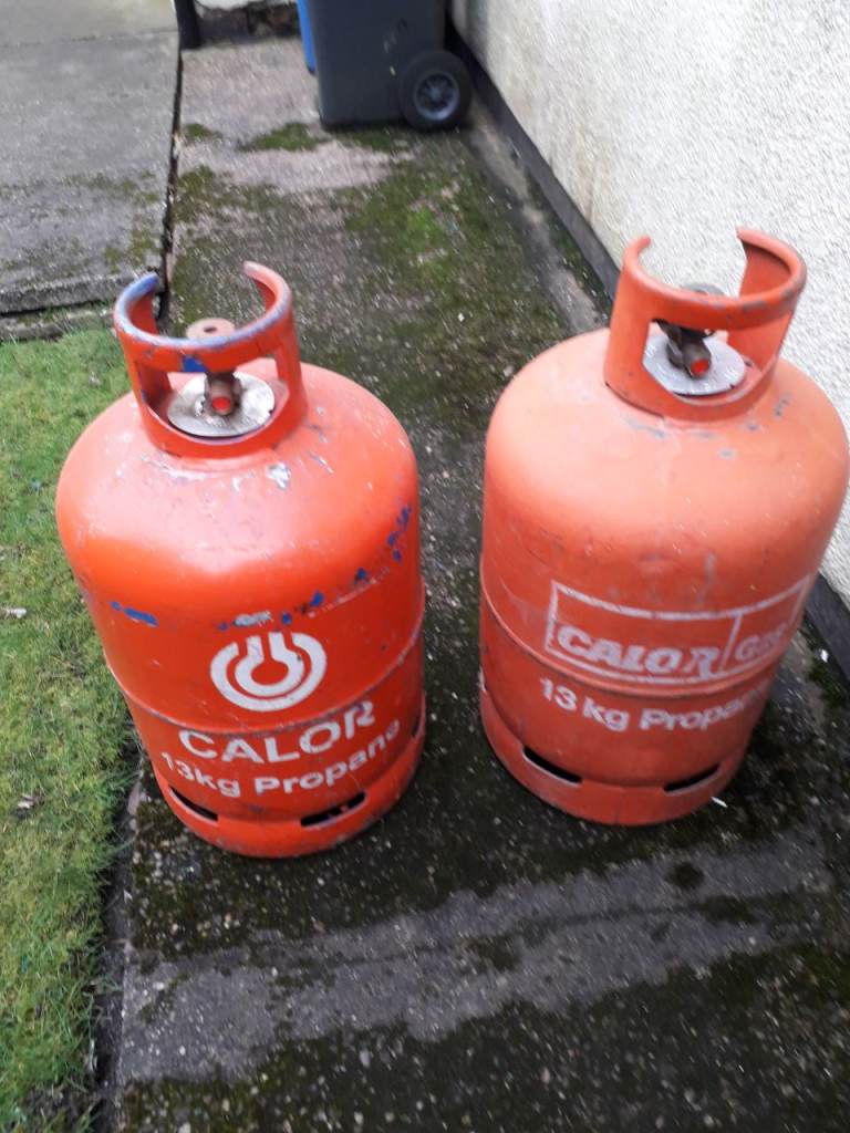 2 empty 13Kg Calor Gas bottles