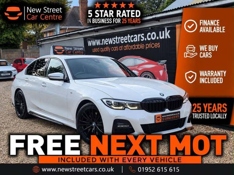 2019 BMW 3 Series 2.0 330e 12kWh M Sport Auto Euro 6 (s/s) 4dr SALOON Petrol/Electric Hybrid Auto...