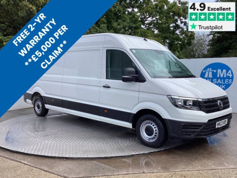 2023 Volkswagen Crafter TDI CR35 Trendline LWB H/R A/C Euro 6 LWB Panel Van Diesel Manual